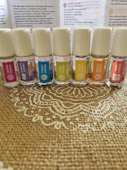 Chakra Essential Oil Set